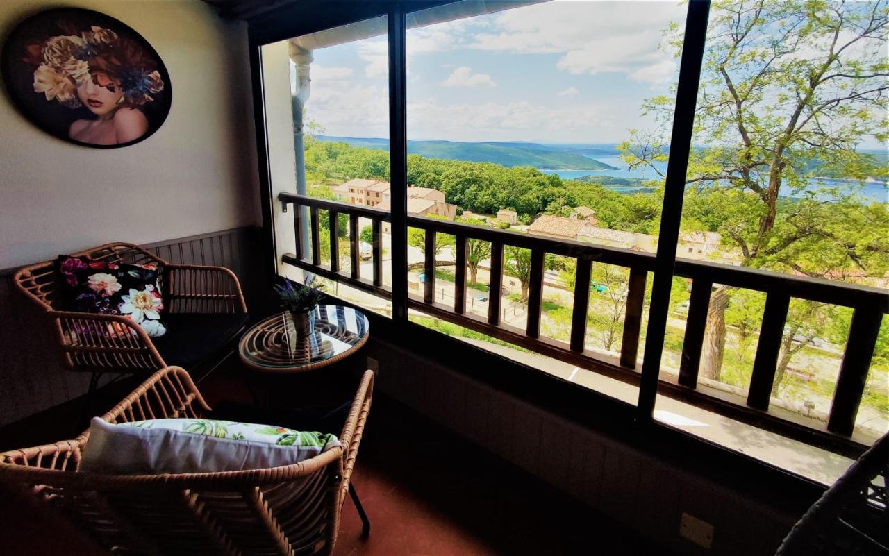 Gabrielle Hotel Aiguines Bagian luar foto