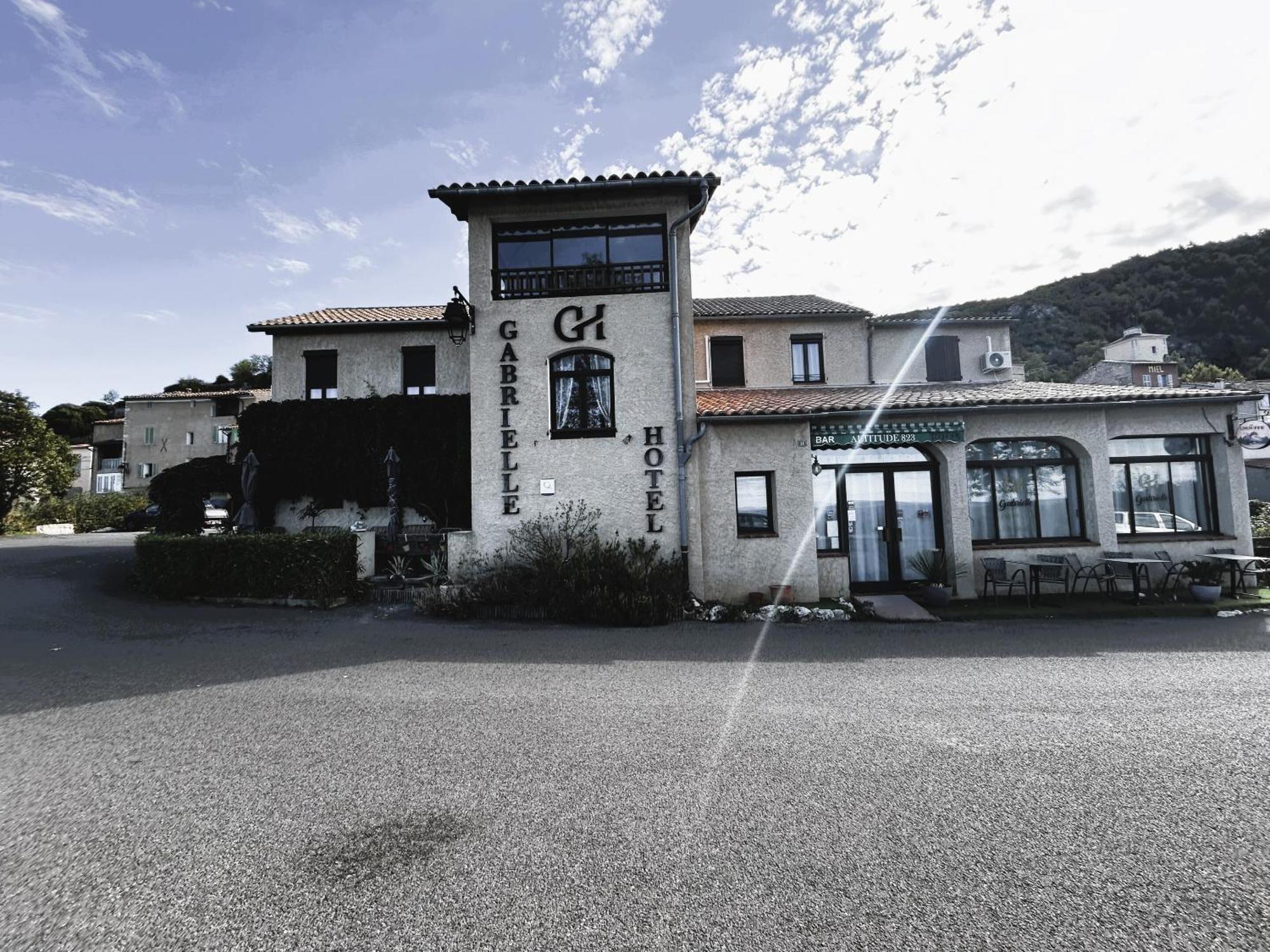 Gabrielle Hotel Aiguines Bagian luar foto